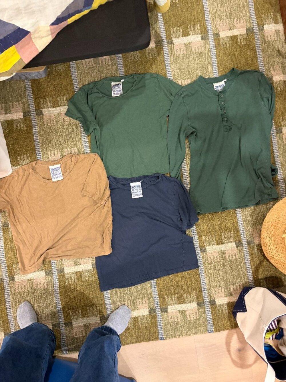 4 jungmaven shirts - all size small